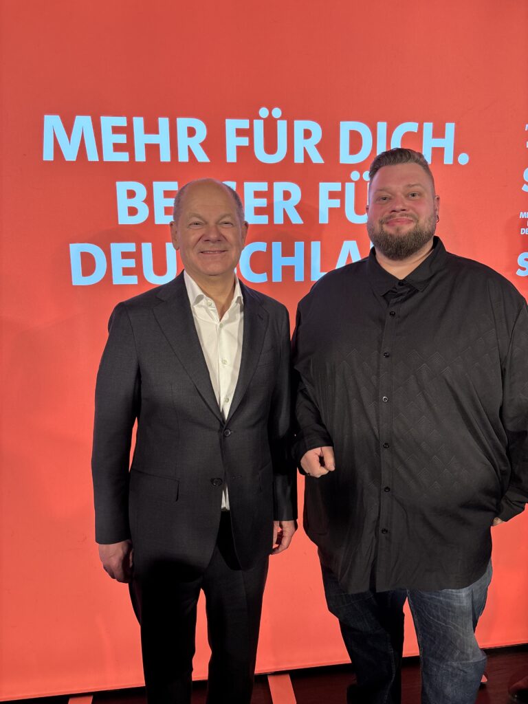 Malte und Olaf Scholz
